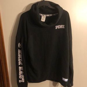 VS PINK Black sweatshirt